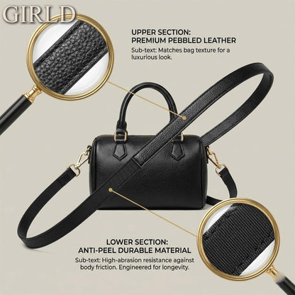 Ella Multi-Pocket Pebbled Handbag