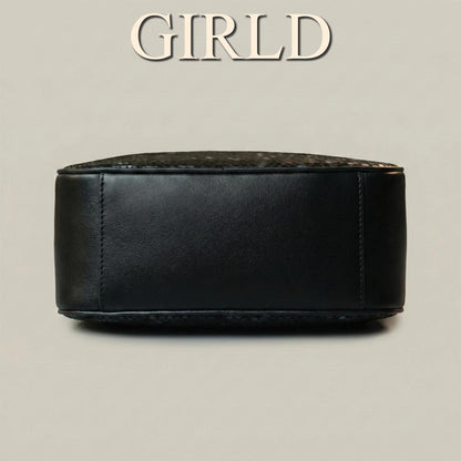 LYRA Exotic Python-Embossed Leather