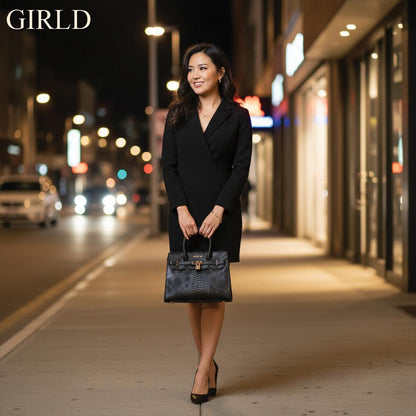 Pyra Python Padlock Handbag
