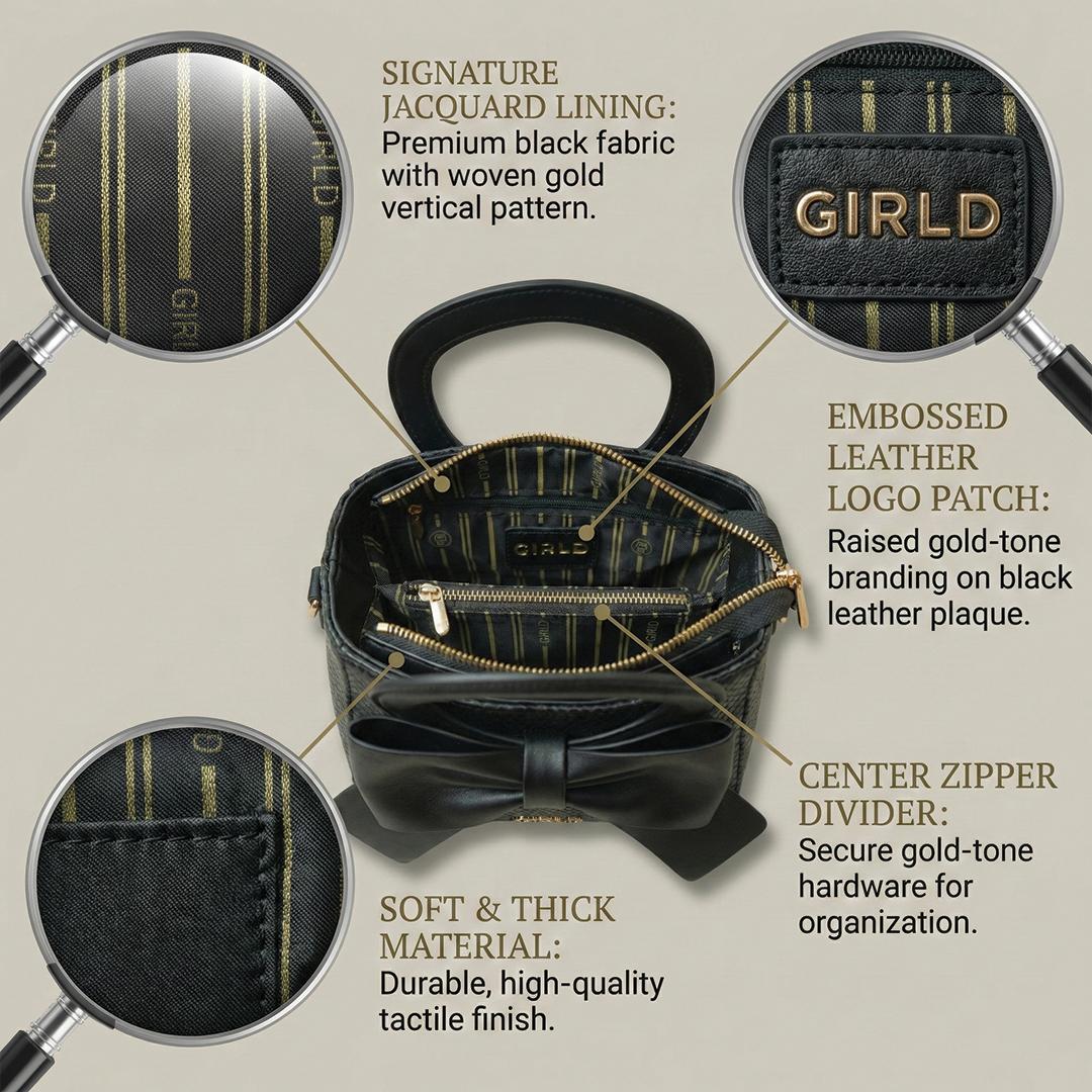 LYRA Exotic Python-Embossed Leather