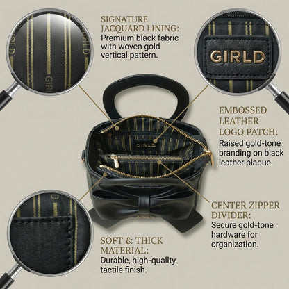 LYRA Exotic Python-Embossed Leather