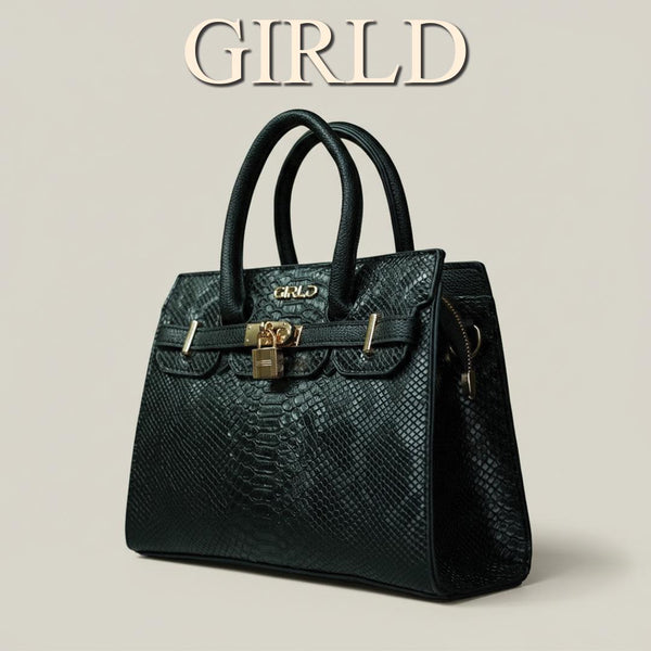 Pyra Python Padlock Handbag
