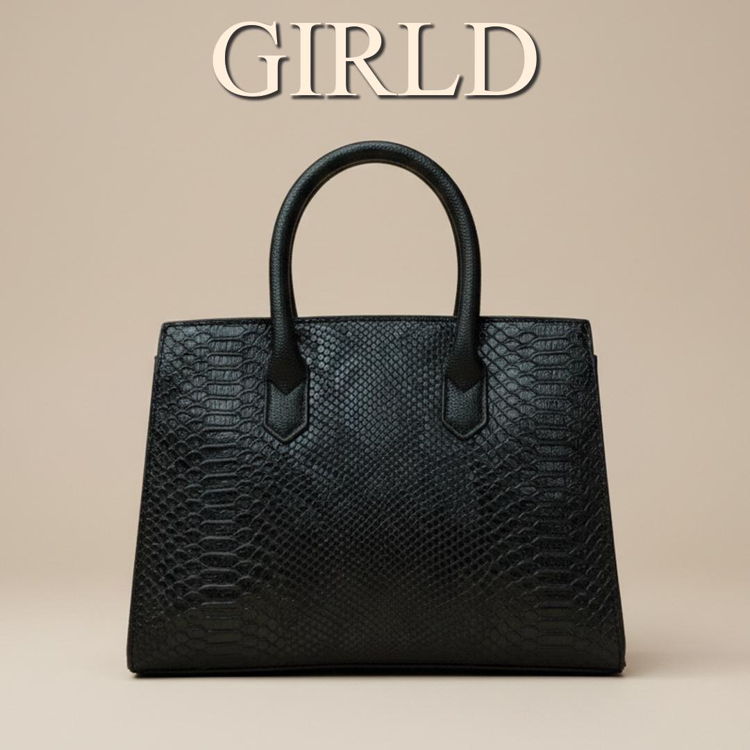 Pyra Python Padlock Handbag