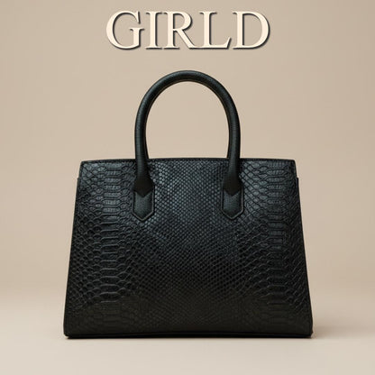 Pyra Python Padlock Handbag