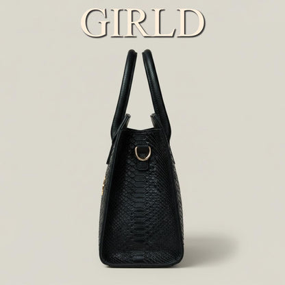 Pyra Python Padlock Handbag