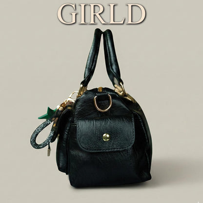 Ella Multi-Pocket Pebbled Handbag