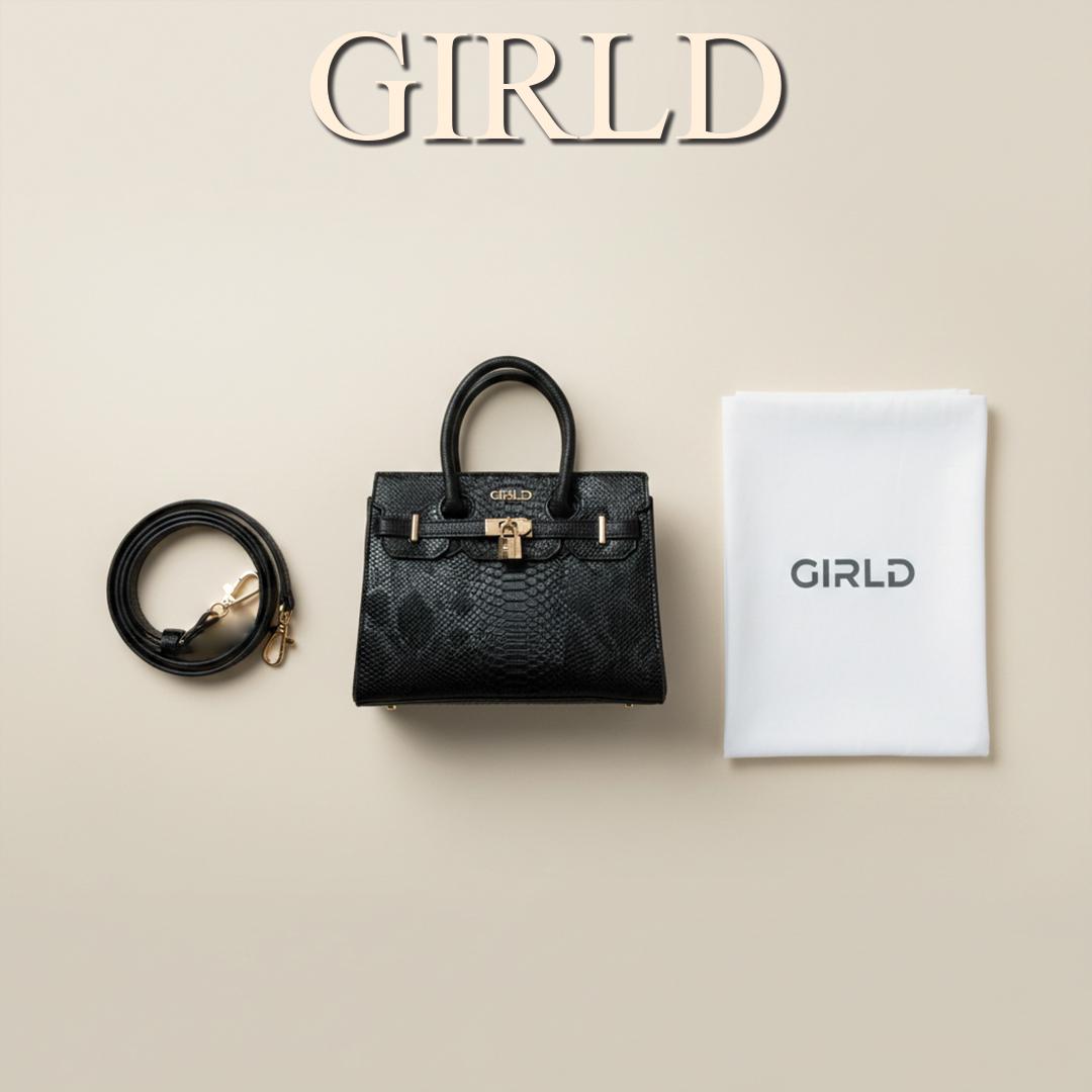 Pyra Python Padlock Handbag