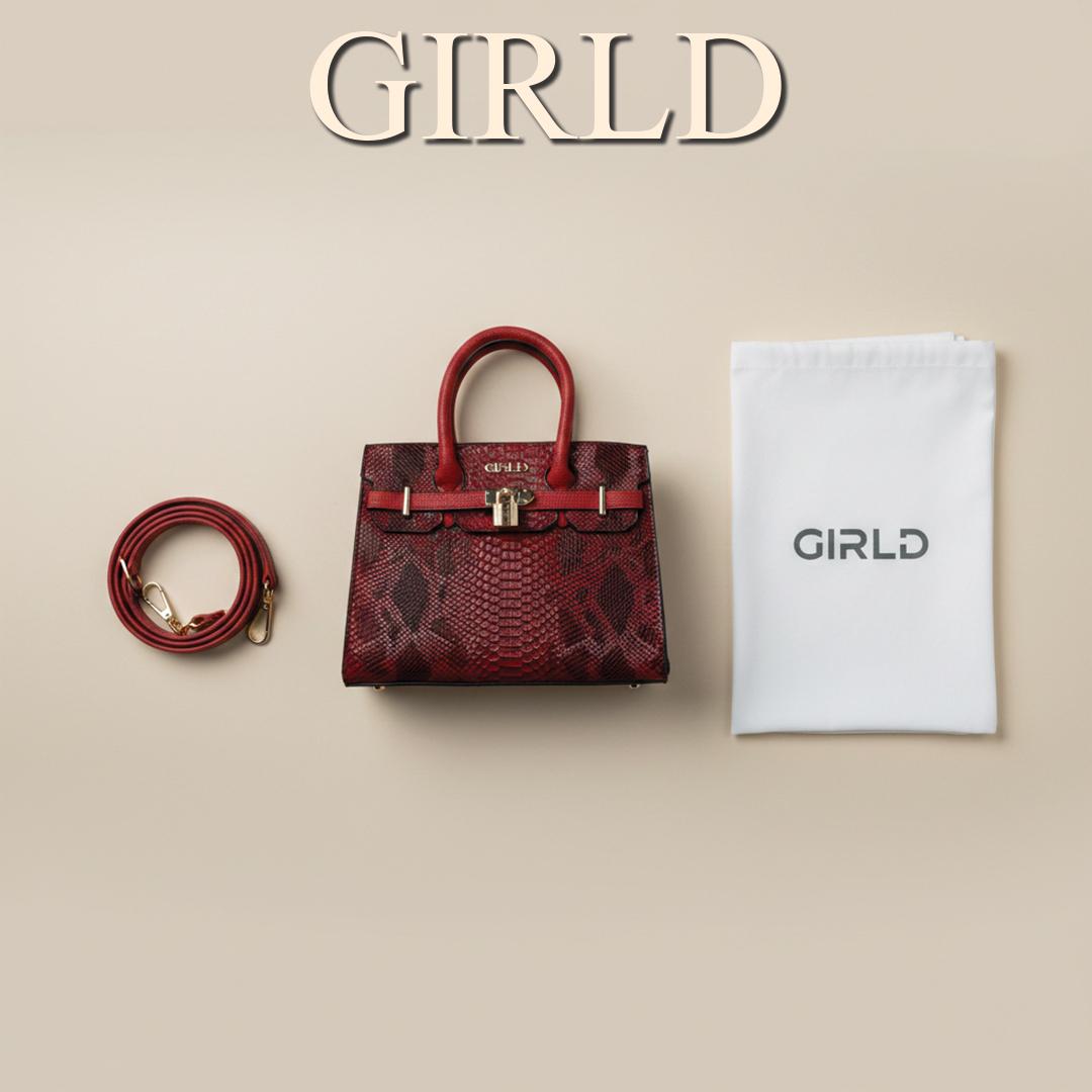 Pyra Python Padlock Handbag