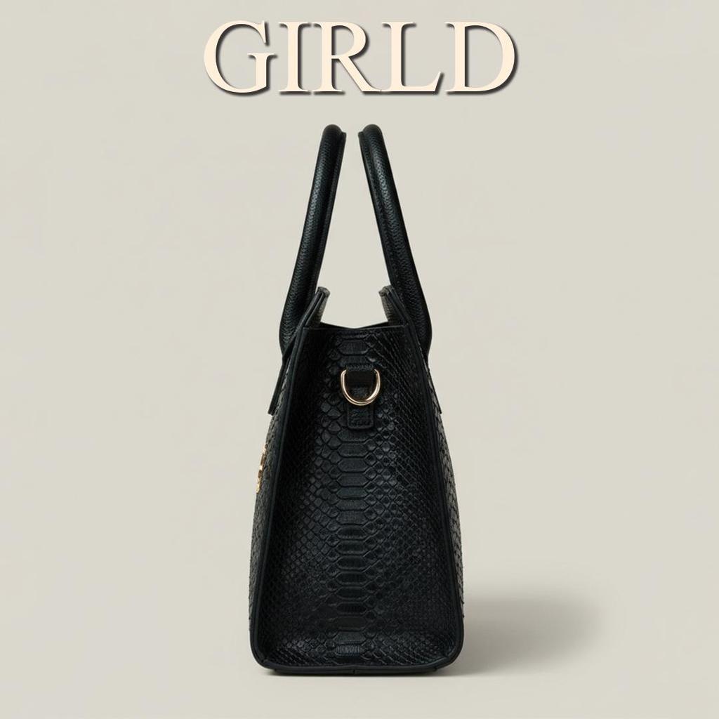 Pyra Python Padlock Handbag