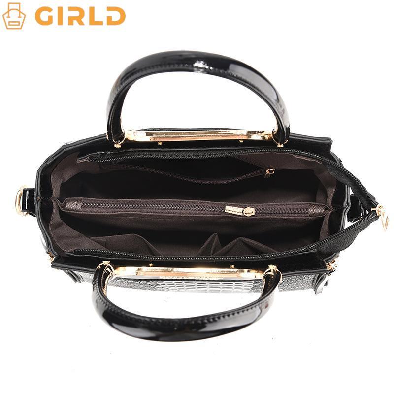 Croco Luxury Embossed Handbag